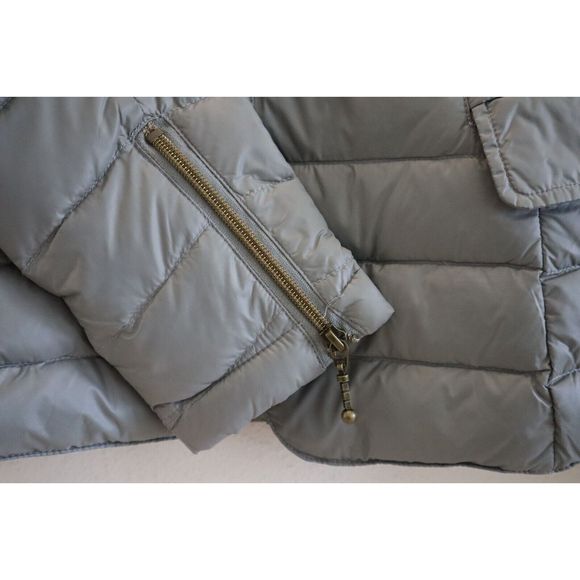 Anorak 50802CN Women's Sz S Gray Full Zip Packable Puffer Blazer Jacket - Picture 5 of 8